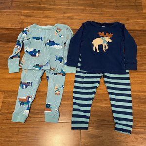Carter's Two Piece Winter Pajama, Set of Two, Size 2T